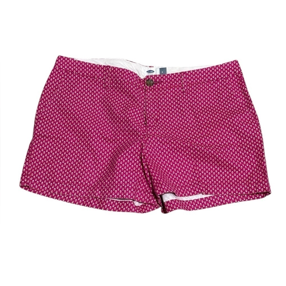 Old Navy Floral Shorts Women’s Size 6 Pink Patterned